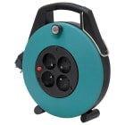 Brennenstuhl - Enrouleur de câble Confort-Line CL-X noir/vert 10m H05VV-F 3G1,0