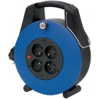 Brennenstuhl - Enrouleur de câble Confort-Line CL-XL noir/bleu 20m H05VV-F 3G1,0