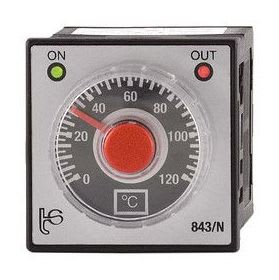 MCI - 843 N-J : thermostat analogique à 1 seuil 0?+350°C. Pour sonde J. Alim 230V