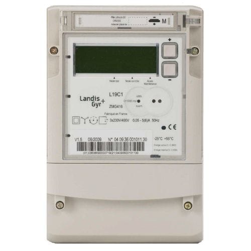 MCI - ZMG416 PROG : compteur tétra agréé MID, à raccorder sur TI 5A, programmé
