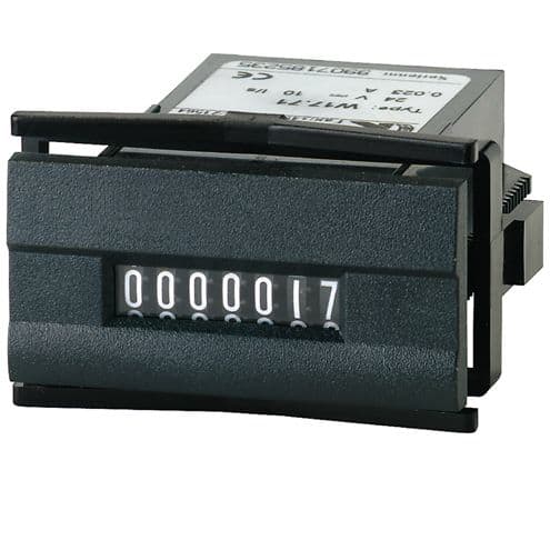 MCI - W17.50 115VCA : compteur d'impulsions sans remise à zéro, format 48x24mm