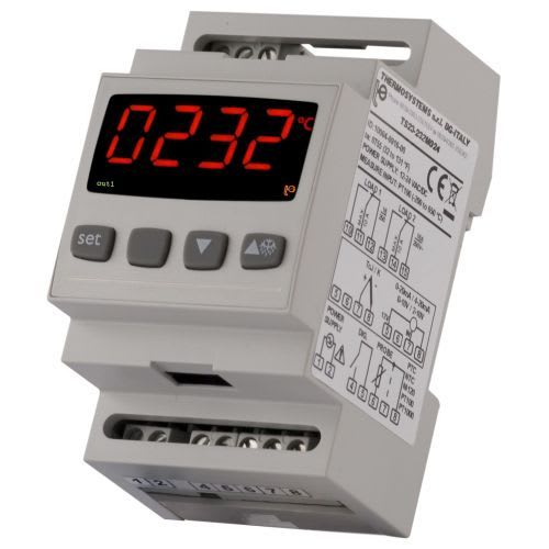 MCI - TS23-232 : thermostat électronique 2 seuils avec afficheur. Alim 230V