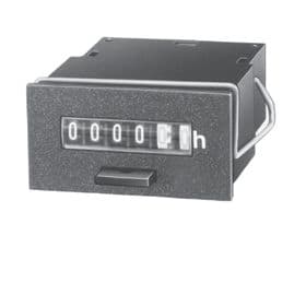 MCI - HB26.21 24VCC : compteur horaire avec remise à zéro, format 53x28mm