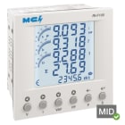 MCI - RI-F100 : centrale de mesure encastrable 96x96, MID, Modbus, à raccorder sur TI