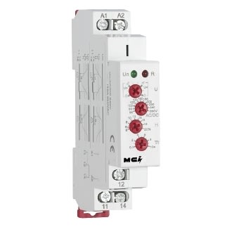 MCI - Relais de seuil de tension MRV8-01/AD48, plage 20 à 80V, alim 24 à 48Vca/cc