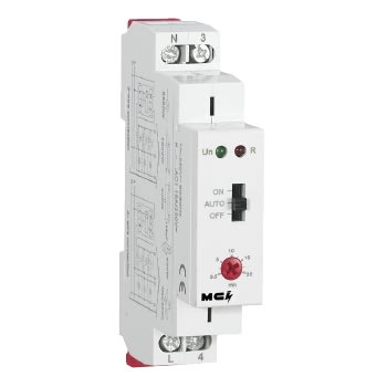 MCI - MRT8-LS/A : minuterie d'escalier électronique modulaire 230V