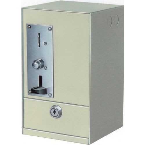 MCI - M688 1EURO 230V : minuteur-monnayeur. Boîtier inox fixation saillie
