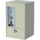 MCI - M685 JETON 2C (26MM) : monnayeur à impulsion. Boîtier inox. Fixation saillie.