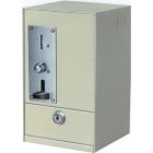 MCI - M688 255M + CPT 20CTS 230V : minuteur-monnayeur. Boîtier inox fixation saillie
