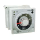 MCI - TC.82 : minuterie électronique multifonction format 48x48 mm. Alim 21?265Vca/cc