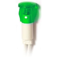 MCI - S01 VERT 240V : voyant vert 240V pour découpe Ø10mm.