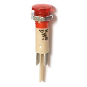 MCI - S04 ROUGE 24V : voyant rouge 24V pour découpe Ø10mm.