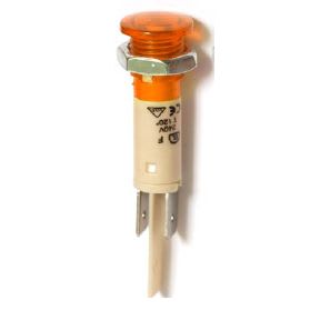 MCI - S04 AMBRE 400V : voyant ambre 400V pour découpe Ø10mm.