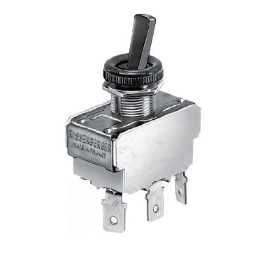 MCI - 2703 NL B5 36 : interrupteur à levier plastique ON-(ON) unipolaire