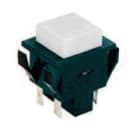 MCI - 1111 P B5 N/ST : bouton-poussoir OFF-(ON) bipolaire pour découpe 27,2x22,2mm