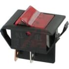 MCI - 1610 N B5 250V N/KR : interrupteur ON-OFF bipolaire, découpe 27,2x22,2mm