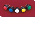 MCI - MQ12B-10/Y/A : bouton poussoir OFF-(ON) unipolaire pour découpe Ø12mm