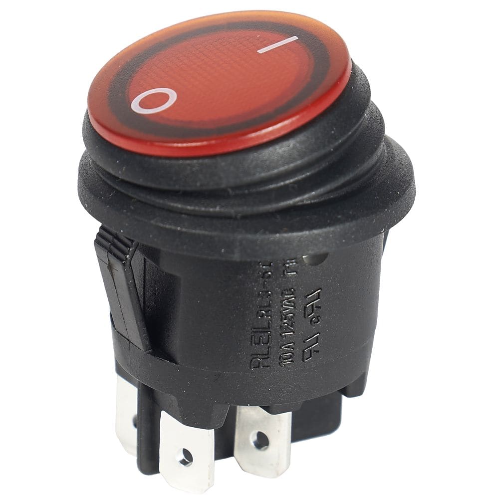 MCI - RL35X-P-21/N-H-2-RE/BK-P5...2 : interrupteur étanche ON-OFF bip, découpe Ø22mm