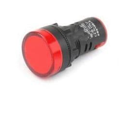 MCI - MD16-22DS/B/12V/P : voyant IP65 bleu LED 12V pour découpe Ø22mm