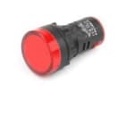 MCI - MD16-22DS/R/24V/P : voyant IP65 rouge LED 24V pour découpe Ø22mm
