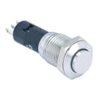 MCI - MAS4MQH-11Z: bouton poussoir métallique pour découpe Ø12mm
