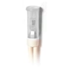 MCI - S63 LED 12V BLANC: voyant à LED pour découpe Ø6mm, sortie fils silicones 200mm