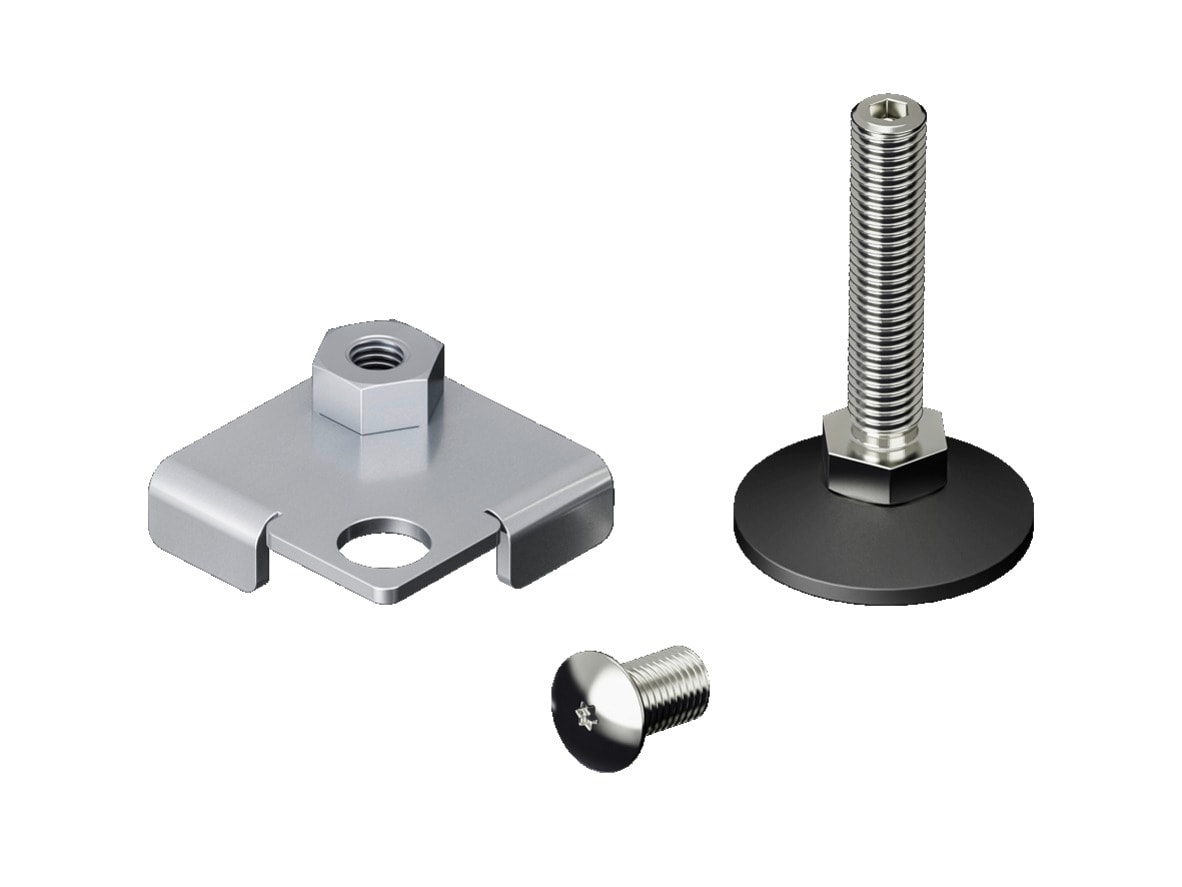 Efirack Efilan - Pieds de mise à niveau avec réglage par l'intérieur - VX IT