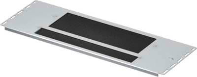 Efirack Efilan - Plaque passe câbles modulaire ajourée - VX IT - pour armoire L600mm