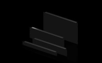 Efirack Efilan - Face avant pleine 3U RAL9005