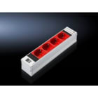 Efirack Efilan - Module PSM enfichable 4 prises Schuko