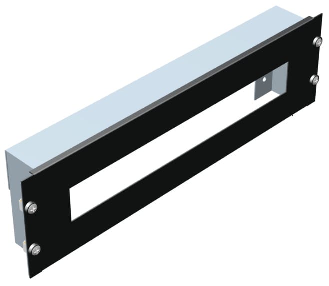 Efirack Efilan - Support disjoncteur 19''-3U avec face avant Gris Titane