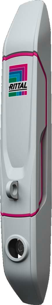 Efirack Efilan - Poignée Confort - VX25 - dispositif de verrouillage + cadenas - RAL7035