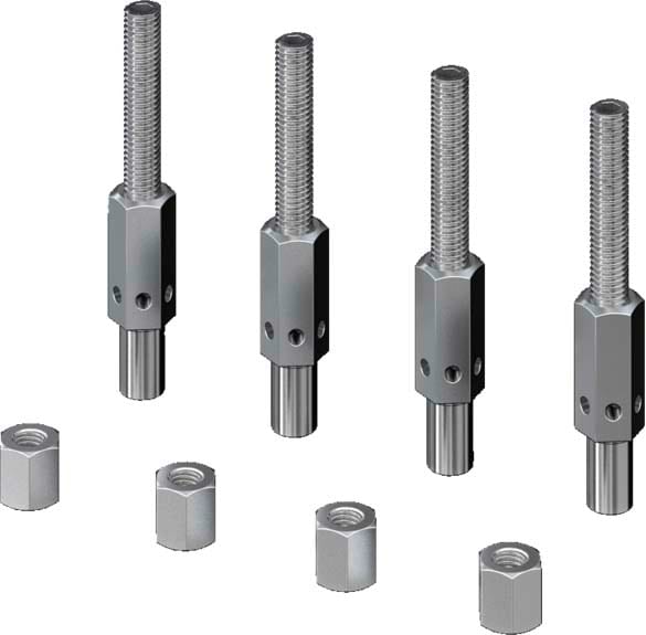 Efirack Efilan - Element de nivellement pour socles - VX25 - Hauteur 100