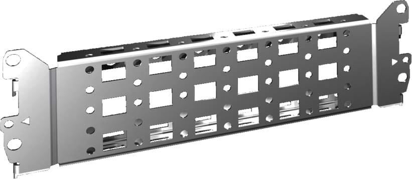 Efirack Efilan - Rails de montage - VX25 - 23x64mm- L/P 300mm - acier - niv ext