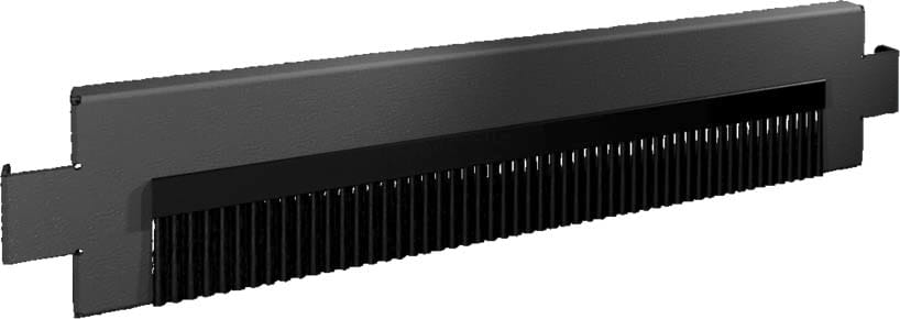 Efirack Efilan - Plaques socle avec brosse passe-cables - VX25 - L600mm P600mm H100 mm