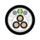 Lapp - ÖLFLEX SERVO FD zeroCM 3X4+(1G2,5)