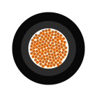 Lapp - Câble monoconducteur sans halogène, abordable, avec comportement amélioré en cas