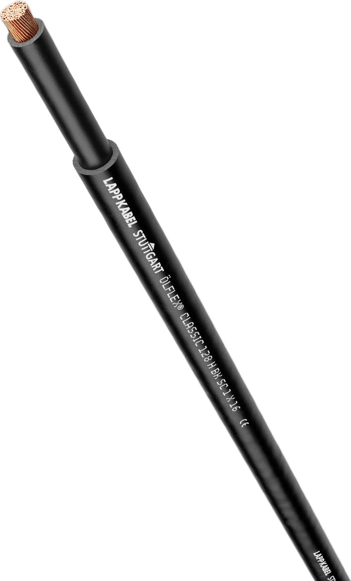 Lapp - Câble monoconducteur sans halogène, abordable, avec comportement amélioré en cas