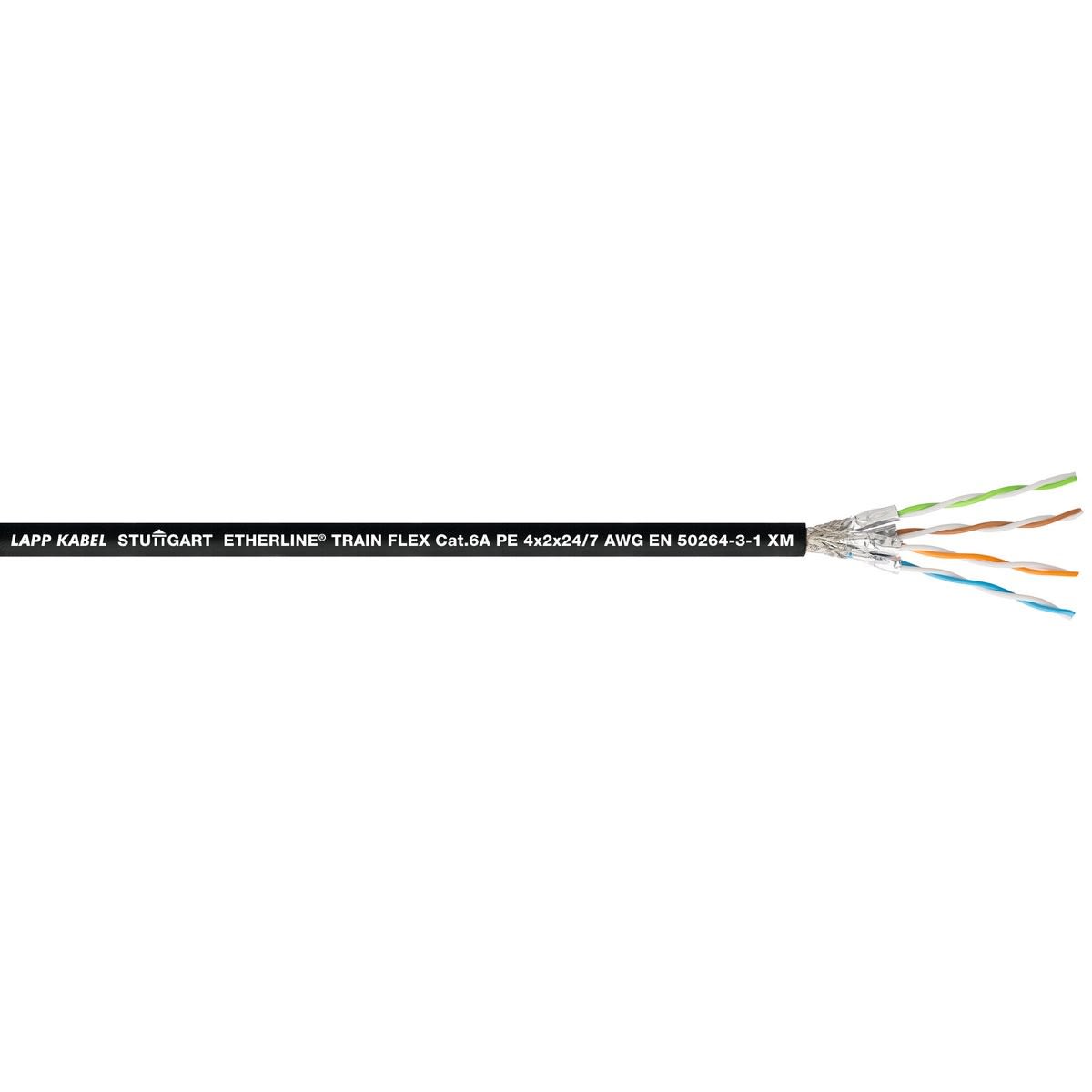 Lapp - Câbles Ethernet norme EN 50264-3-1, type XM pour applications ferroviaires à hau