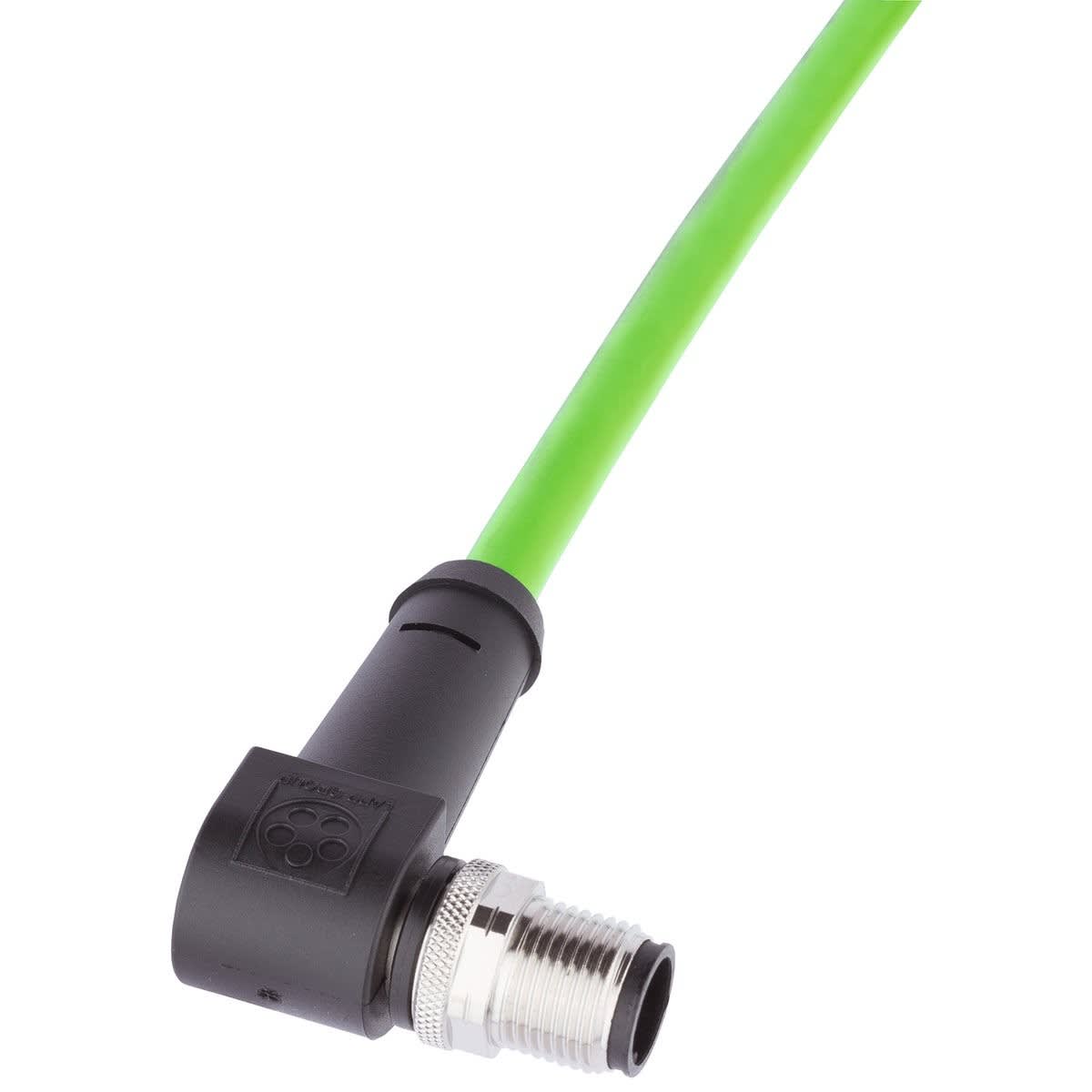 Lapp - Câble de raccordement Ethernet industriel EC M12