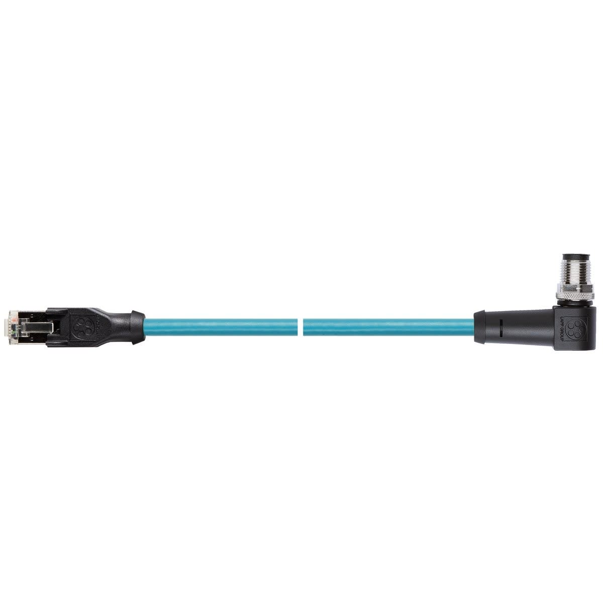 Lapp - Câble de raccordement Ethernet industriel M12/RJ45