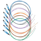 Lapp - 12 pigtails à codes couleur assortis avec divers types de connecteurs (LC, ST, L