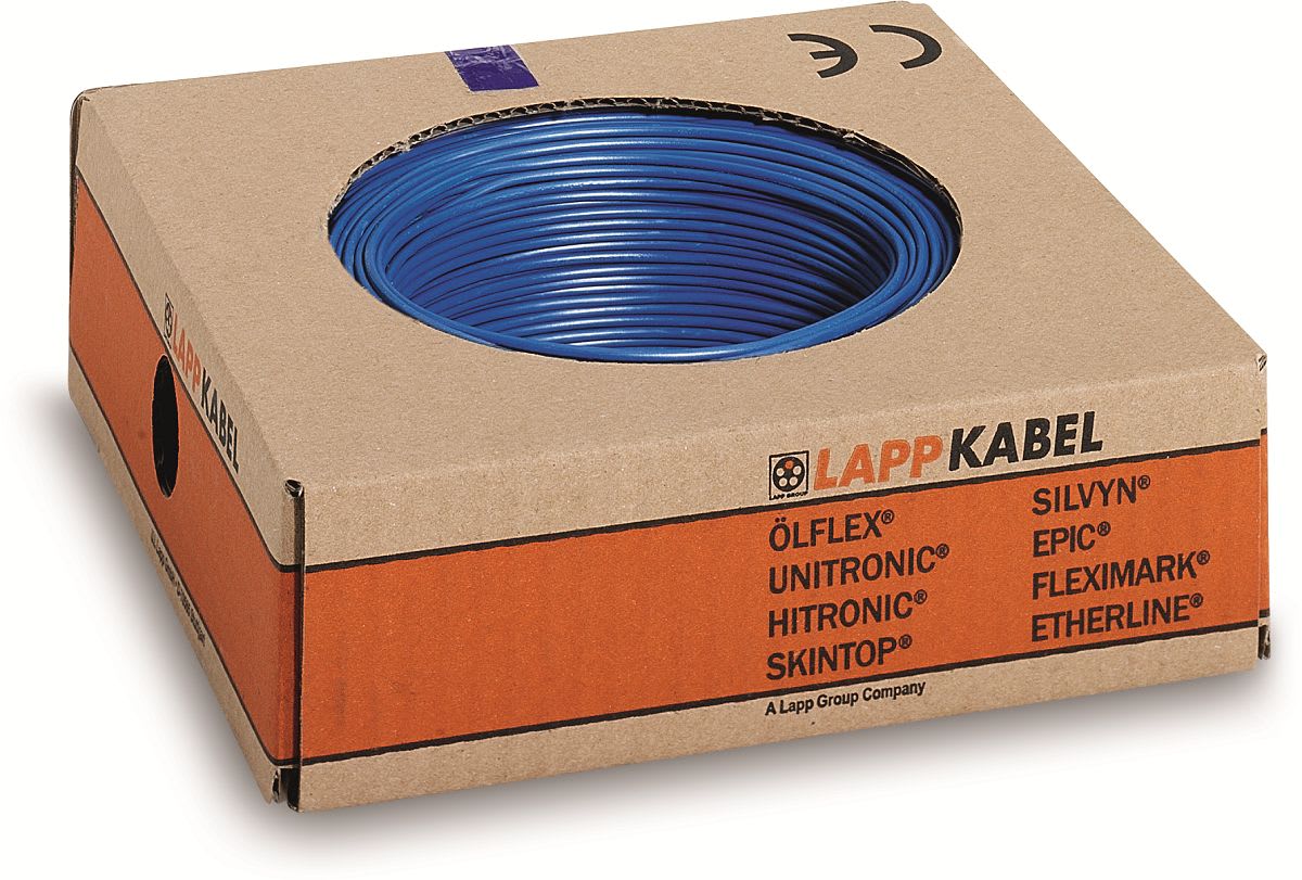 Lapp - USA : UL (MTW), Canada : CSA (TEW), Europe : <HAR> H07V-K (selon section), brins