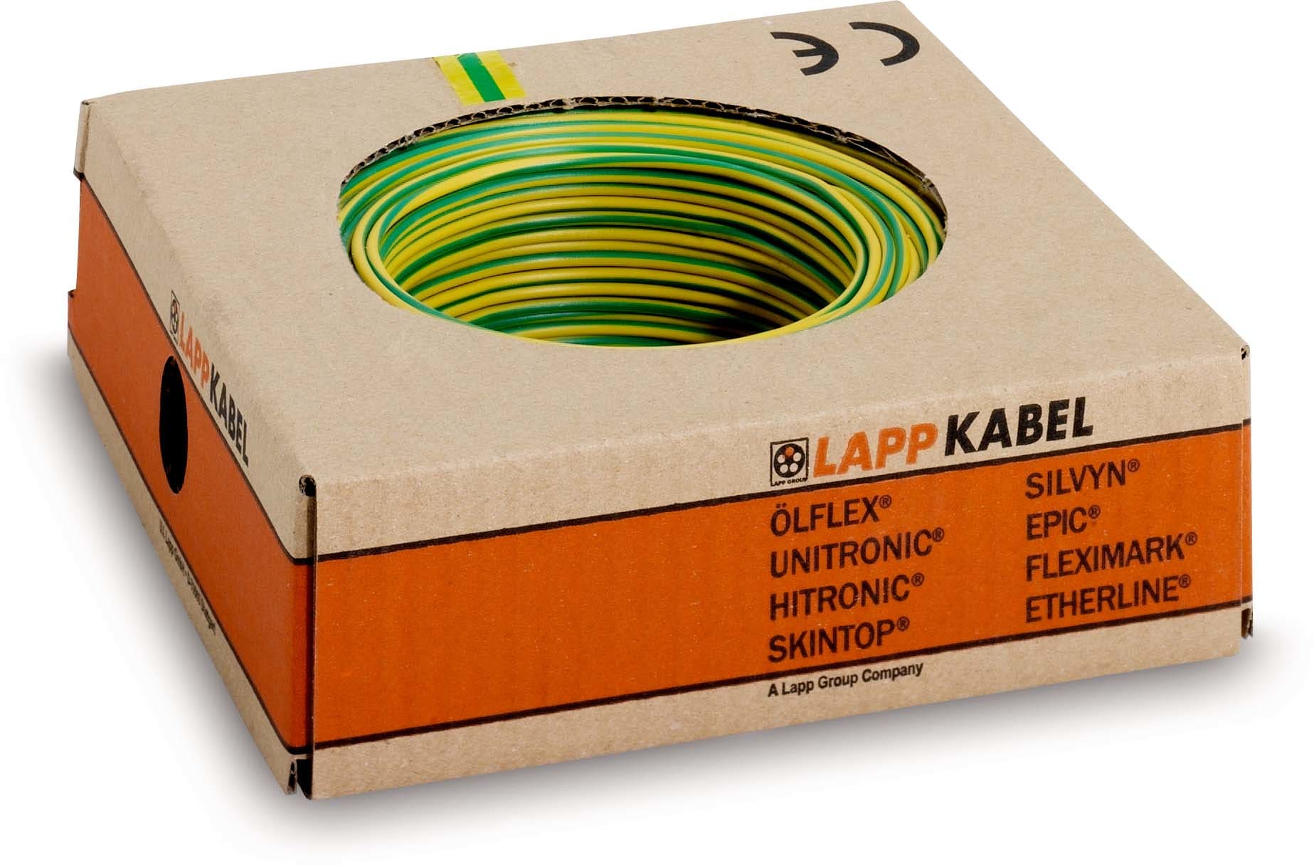 Lapp - Homologué UL (MTW), CSA (TEW), <HAR> H07V2-K: max. +90°C, UL (AWM): Umax = 1 kV,