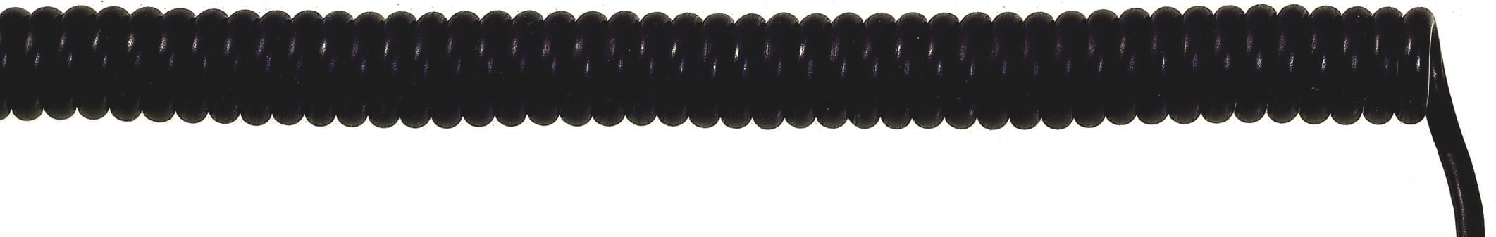 Lapp - Câble spiralé avec gaine extérieure PUR et blindage général pour une transmissio