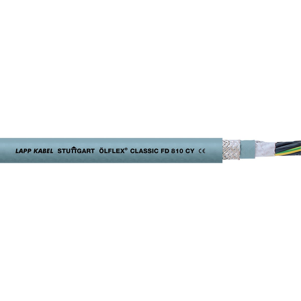Lapp - Câble de contrôle/commande blindé très flexible avec isolation des conducteurs e