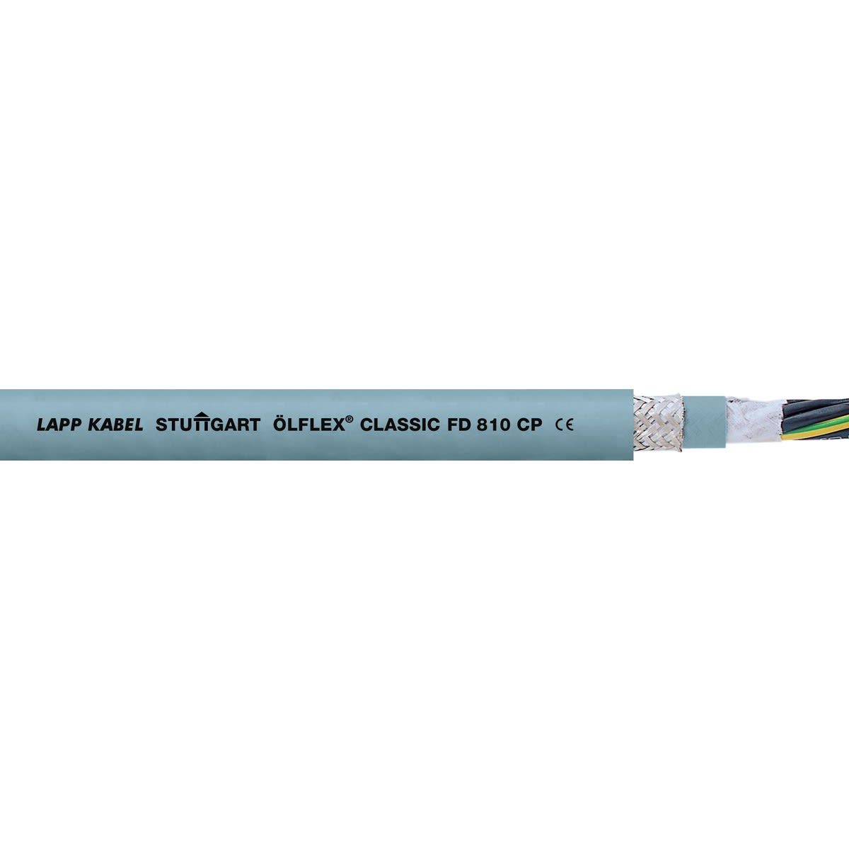 Lapp - Câble de contrôle/commande flexible avec isolation PVC, gaine intérieure, gaine