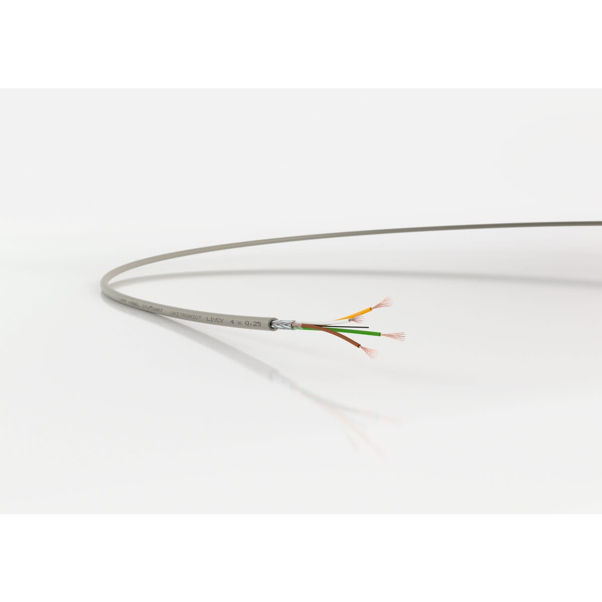 Lapp - Câble de transmission de données blindé avec code de couleur selon DIN 47100