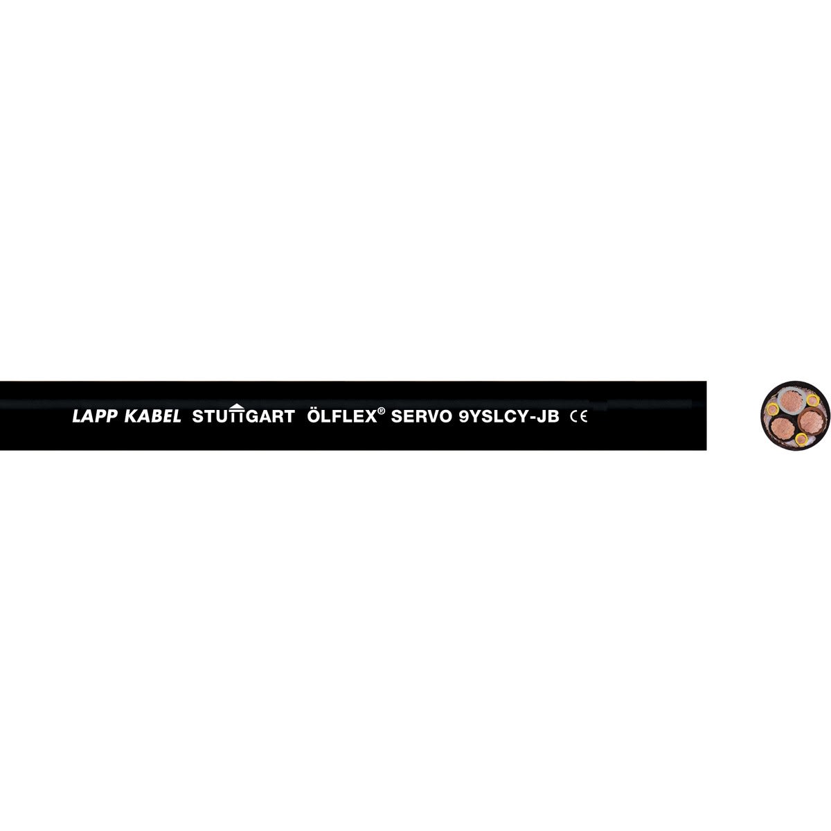 Lapp - ÖLFLEX SERVO 9YSLCY-JB 3X4 + 3G0,75 BK