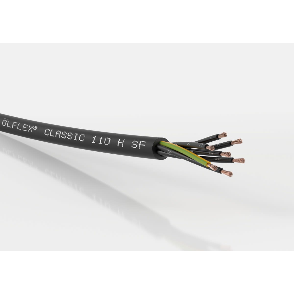 Lapp - Câble de commande sans halogène, certifié EN 45545-2, résistant aux huiles et tr